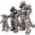 欧凯森哥斯拉玩具机械大战金刚2021电影版怪兽恐龙关节可动软胶玩具 24cm大号机械哥斯拉