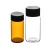kuihuap 葵花玻璃样品瓶 透明棕色玻璃螺口样品瓶3-50ml 30ml透明,50个起订 