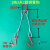 钢丝绳吊具起重吊具组合压制吊装钢丝绳吊钩吊具起重索具两腿四腿 2T2腿3m 钢管钩