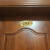 门牌号码定门牌贴出租房宿舍宾馆楼层数字标识牌亚克力番茄 105 长19厘米X高9厘米