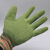 铸固 浸胶劳保手套 10双/包 绿色耐磨防滑透气乳胶搬运车间 工地工程