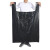 普利赛拉 手提式黑色垃圾袋 加厚大号垃圾袋塑料袋打包袋 黑色 加厚75*110cm  50个/包