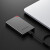 联想（Lenovo）US100移动固态硬盘 高速USB3.1接口金属便携存储备份笔记本手机电脑硬盘迷你硬盘 US100 红色 1TB+激光定制