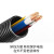 simalube  PE波纹管 软管塑料波纹管黑色穿线管套线管 阻火防水护线管 PE-AD25（内径20mm）50米