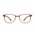 鹿色定制定制TS基础级防蓝光眼镜男女手机个性平光护目镜 TS防 T防蓝光眼镜 红+