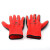 山都澳 劳保手套 丁腈涂层耐油工作搬运 防护手套SD518 SD-518红色(2副）