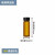 化科 透明螺口玻璃瓶棕色试剂瓶样品瓶种子瓶2-60ml 黑盖2ml棕色（12*35mm） 