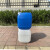 京采无忧 塑料化工桶 加厚塑料油桶方桶储水桶堆码桶 10L升方桶斜把白色