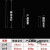 甩棍防身武器保安甩辊甩鞭车载自卫甩棒摔棍伸缩三节棍 26寸合金钢【菱形银 +2礼 】