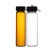 迈恻亦样品瓶透明棕色化工实验室液体展示储液瓶小号玻璃瓶带塑料盖密封 30ml 棕色