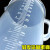 PP塑料烧杯大容量带柄实验室耐高温带刻度透明量杯 塑料2000ml直柄