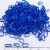 赫思迪格 TPU橡皮筋 一次性彩色分类标识橡皮圈 蓝色 (1包)约500个 HGJ-1158
