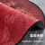 新中式圆形地毯中国风客厅卧室圆毯红色仙鹤时尚国风茶几垫床边毯 碧空-2圆 80cm直径