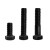 定制6高度螺栓10.9级外六角螺栓特大加长螺丝67000黑色碳钢螺丝杆 M36*80全牙(1支价)