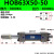 重型拉杆式液压油缸63/80双向升降HOB双轴可调行程液压缸厂家 HOB63X50-50
