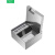 大理石防水地插座隐形纯平嵌入式底盒插座隐藏式地插 不锈钢面板(45底盒)小五孔+(UBS+typec