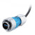 H24防水航空插头USB3.0数据信号面板安装固定公母连接器防水插座 插头(带0.5米线)