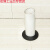 适用暖气管道i防护圈PVC水管排水管遮丑盖空调洞管道遮挡塑料装饰盖板 50黑色