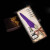 齐时雁欧式复古羽毛笔套装哈利波特蘸水钢笔礼盒装实用生日礼物男女生 紫色[加笔座]