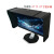 东佳隆电脑显示器遮光罩台式17-27寸41-66厘米宽度遮阳板印刷修图设计定 黑色