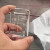 石英刻度烧杯耐高温高纯度防腐蚀带刻度实验教学透明玻璃仪器25ml 50ml