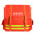 卧楚适用森林消防水带背包背负式灭火水带背包防水牛津布铝合金框架背 橙色无框架