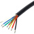 耐高温多芯电缆线软硅橡胶护套线电源线导线铜芯YGC5 8芯 0.5平方 6X0.75平方 外径9.5MM 10m