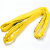 狮子村（SHIZICUN） 吊带  柔性吊带 起重用品  吊带 橙色 3T3M 1 