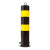 加厚钢管警示柱防撞柱固定桩道路地桩活动可拆卸反光柱路桩挡车桩 50cm加厚固定款（点焊）