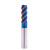 65度4刃钨钢铣刀纳米蓝涂层硬质合金数控平底立铣刀不锈钢CNC  ONEVAN 1.5*4*4D*50L