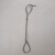 8毫米镀锌钢丝吊绳索具无油细绳吊装钢丝绳索设备应急搬运绳 直径8毫米压套0.5米长度