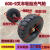 500-8实心轮胎600-9马车轮子带轴6.50-10充气轮胎矿山拖车隧道轮 500-8实心轮带轴载重2.5吨