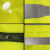 京汇莱环卫工反光马甲安全背心透气施工反光安全服马甲铁路黄马甲 印过字的衣服 均码
