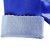 全浸塑劳保胶手套颗粒杀鱼止滑工业加厚橡胶耐磨防滑防水防油耐酸 蓝色浸塑磨砂（5双） L