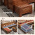 小木窝（XIAOMUWO） 沙发 香樟木实木沙发组合现代中式雕花客厅木沙发组合1+2+3套装 1+1+3+茶几