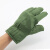 海斯迪克 加绒加厚棉手套 冷库户外冬季防寒保暖手套HKSY-87 绿色1双 
