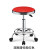 定制实验室凳子工作凳子 实验凳实验室转椅 海绵圆凳可升降旋转实 双圈滑轮款红色