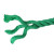 鸣固 尼龙绳 塑料绳耐磨物流绳户外手工编织货车捆绑绳绿色绳子4mm（100米/捆）