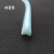 三代分体式霓虹灯管双色广告造字圆形分离式导光柔性霓虹灯硅胶条 冰蓝色槽口6mm 胶条总宽度8mm 其它 其它