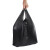 黑色手提垃圾袋 商用打包袋酒店商用背心垃圾袋塑料袋 【55*80cm】100只装 黑色
