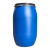 中伟 塑料桶化工桶200升铁箍桶法兰桶；200升 无手柄款 580*980mm