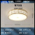 欧普源兴全铜新中式吸顶灯卧室圆形灯现代简约书房灯中国风创意个性客厅灯 福字-40CM-三色变光