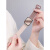 巨力仕【撞色新款】适用apple watch7/8表带s9苹果手表s7磁吸硅胶iwatch6/5/4/se2代双色创意运动40/44/4 【星光色配橙】 iwatch SE(44mm)+膜+透明套