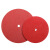 红色纤维轮薄款尼龙轮磨光片不锈钢拉丝轮抛光打磨片100/150/200 红色纤维轮【150*10*16孔】