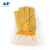 友盟（AP）AP-2755耐磨舒适牛青皮加金黄色皮袖手套长35CM XL码