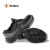 希玛 76610-1防砸耐油优质牛皮工作鞋 单密度PU底劳保鞋 黑色 43 