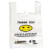 海斯迪克 HKY-7 塑料袋 透明手提方便购物打包装笑脸袋子 20*32cm（100个）