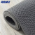 海斯迪克 HK-53 PVC镂空防滑垫 S形塑料地毯浴室地垫 灰色0.9*1米厚3.5mm