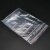 海斯迪克 HKL-1075 透明PE自封袋 加厚透明密封袋 塑料包装封口袋 12*17cm 8丝(1000个)