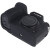 qeento 保护套 适用于松下G9/S1/S1R/S5/S5 Mark II/S5M2/S5MII相机 硅胶套 保护壳 相机套 松下G9黑色 相机套